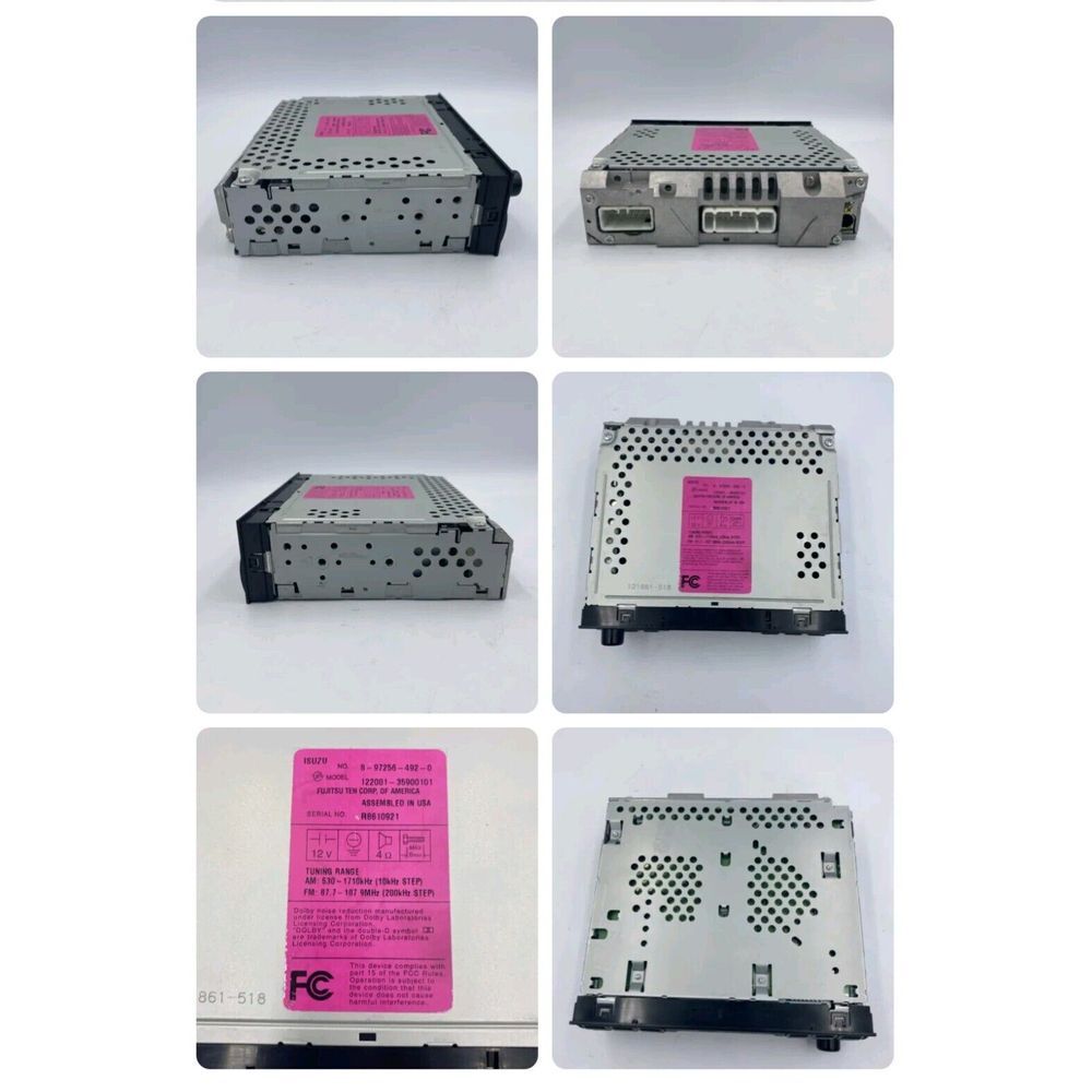 Honda Premium Audio‎ System 6359 Cassette Player 122001-35900101